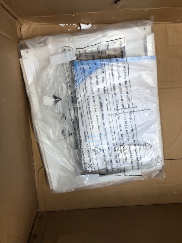 Photo 1 of MIDEA MAW12R1BWT 12,000 BTU EasyCool Window Air Conditioner, Fan-Cools, Circulates, and Dehumidifies Up to 550 Square Feet, Has A Reusable Filter, and Includes an LCD Remote Control
