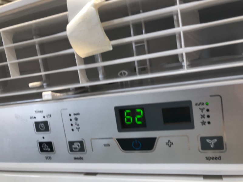 Photo 1 of MIDEA MAW12R1BWT 12,000 BTU EasyCool Window Air Conditioner, Fan-Cools, Circulates, and Dehumidifies Up to 550 Square Feet, Has A Reusable Filter, and Includes an LCD Remote Control
