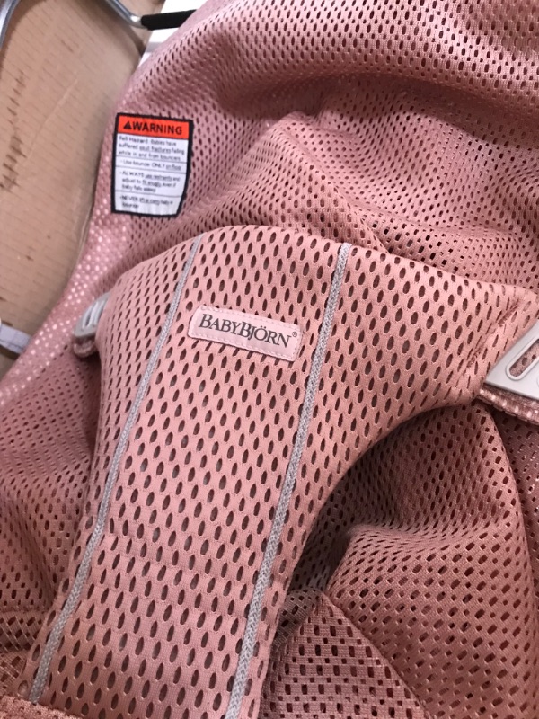 Photo 4 of BabyBjörn Bouncer Bliss Convertible Mesh Baby Bouncer in Dusty Pink at Nordstrom
