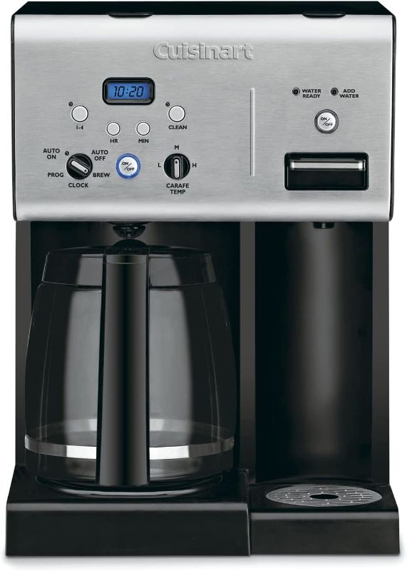 Photo 1 of Cuisinart Plus 12-Cup Hot Water Coffee Maker, Black/Stainless
