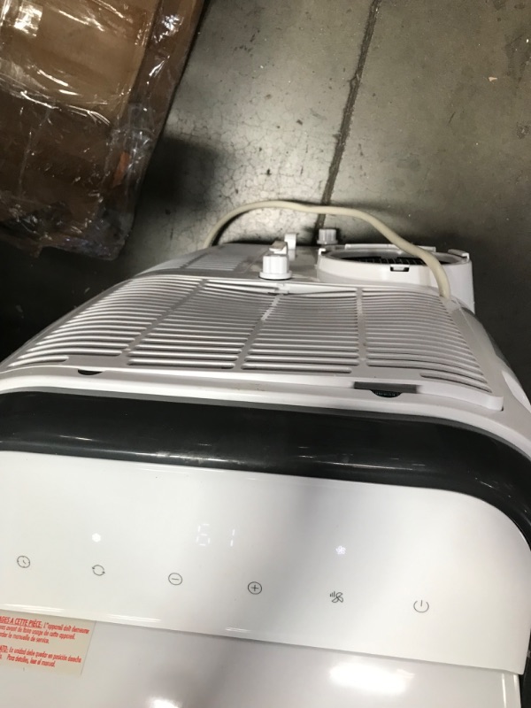 Photo 5 of INCOMPLETE, BLACK+DECKER 14,000 BTU Portable Air Conditioner with Heat and Remote Control, White
**MISSING REMOTE**