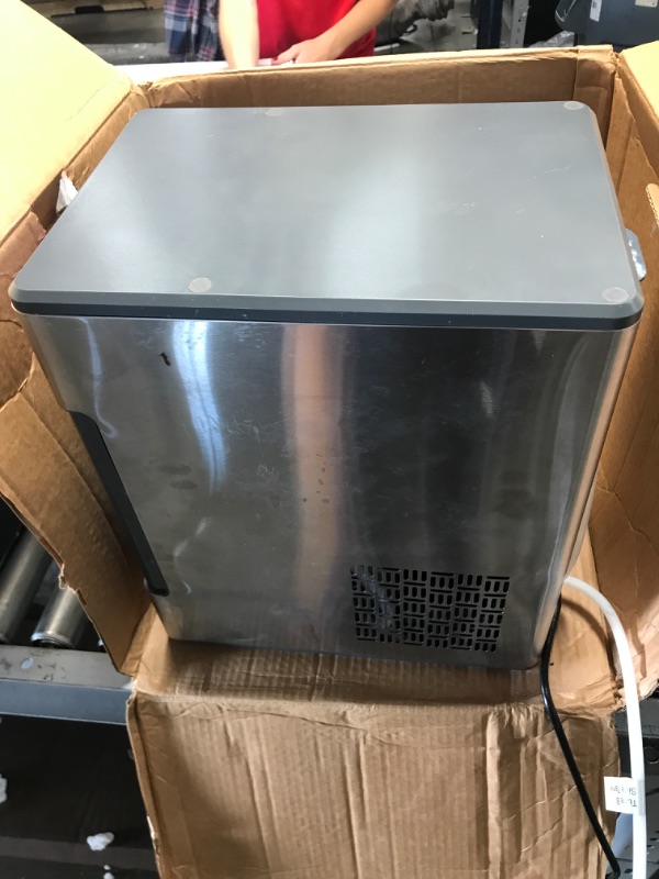 Photo 4 of ***PARTS ONLY*** 
GE Profile Opal | Countertop Nugget Ice Maker with Side Tank | Portable Ice Machine Makes up to 24 lbs. of Ice Per Day | Stainless Steel Finish
