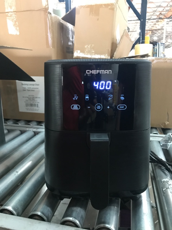 Photo 2 of Chefman 5qt Air Fryer - Black