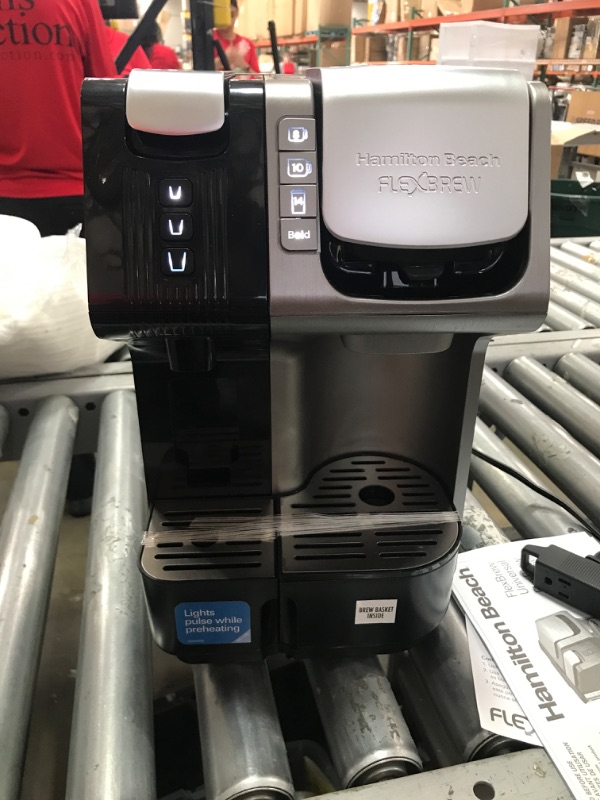 Photo 2 of NEW TESTED
Hamilton Beach FlexBrew Universal Coffee Maker