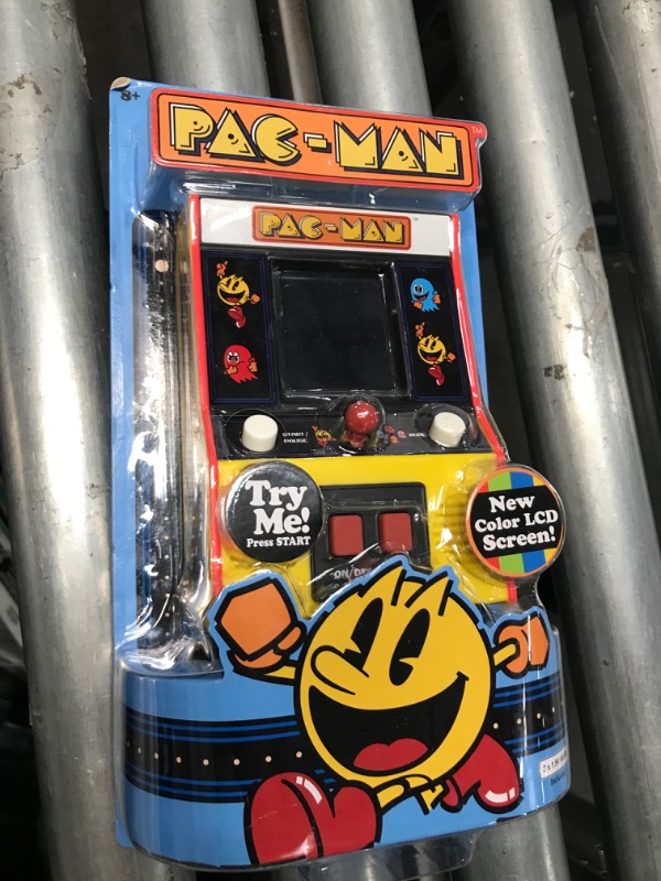 Photo 2 of Pac-Man Mini Arcade Game Color Screen