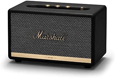 Photo 1 of (NOT FUNCTIONAL; MISSING OUTLET) Marshall Acton II Bluetooth Speaker - Black

