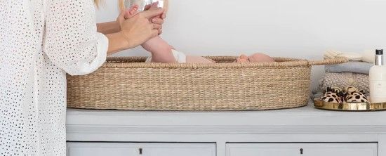 Photo 1 of (bent basket) RAW Baby Changing Basket