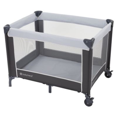 Photo 1 of Baby Trend Portable Nursery Center Playard - Twinkle Midnight - Gray (1396077)
