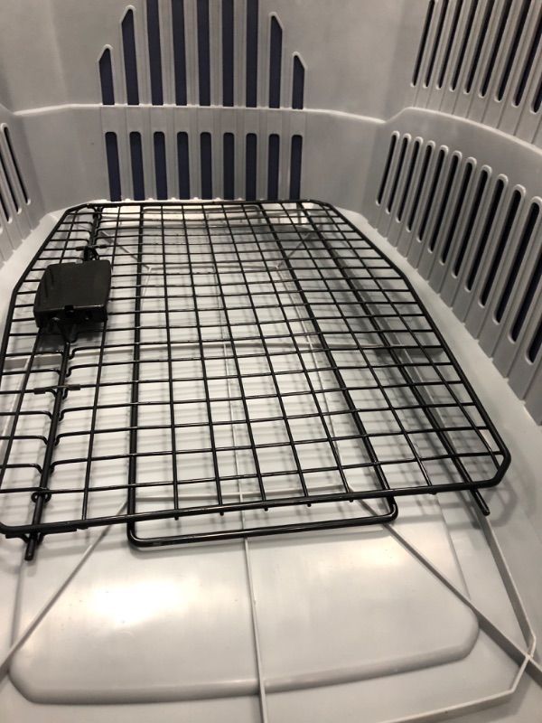 Photo 3 of Amazon Basics Pet Carrier Kennel With Plastic Ventilation, 36-Inch