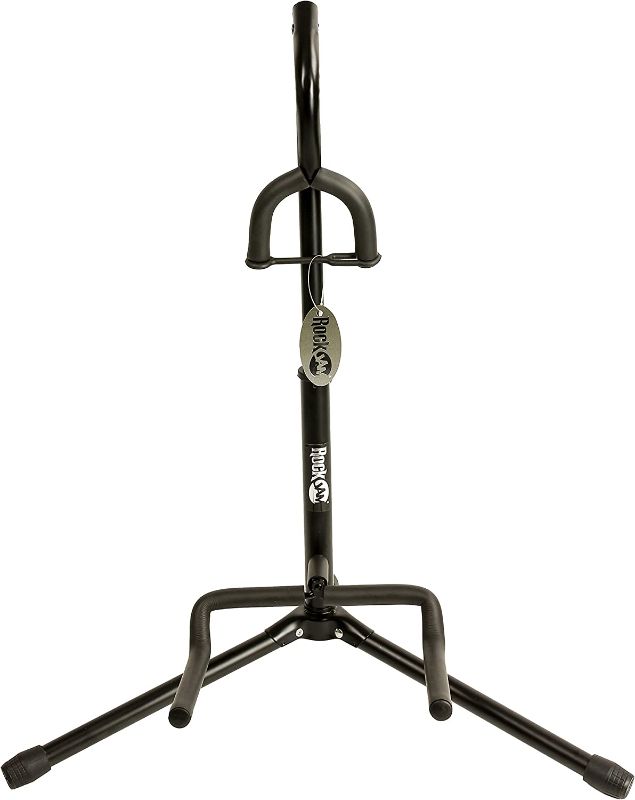 Photo 1 of RockJam Cushioned Arms, Neck & Rubberised Feet for Electric, Acoustic & Bass Vertical Guitar Stand (GS-001)
