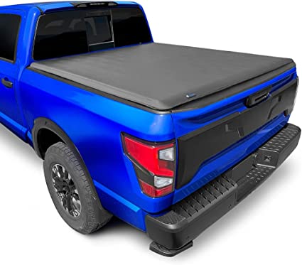 Photo 1 of ***INCOMPLETE*** Tyger Auto T1 Soft Roll Up Truck Bed Tonneau Cover Compatible with 2004-2015 Nissan Titan without Titan Box | Fleetside 5.5' Bed (67") | TG-BC1N9032 , Black
