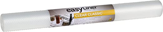 Photo 1 of 2PK-Classic Easy Liner Shelf Liner, Non Adhesive, Clear, 20 Inches x 4 Feet