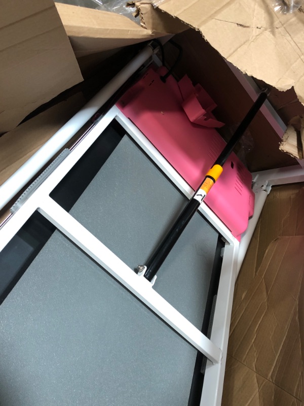 Photo 2 of ***PARTS ONLY*** Sunny Health & Fitness P8700 Pink Treadmill, 62 L x 27 W x 50 H
