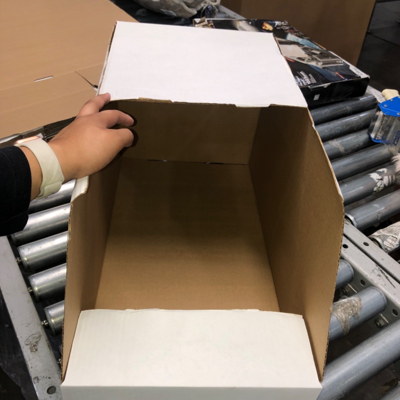 Photo 1 of 12 x 24 x 12 Open-Top White Corrugated Bin Box 25/Bundle
