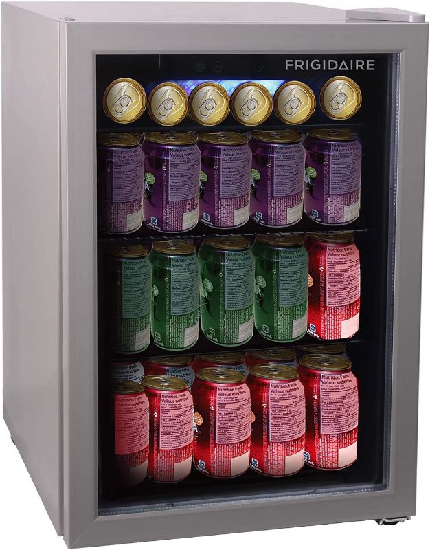 Photo 1 of FRIGIDAIRE EFMIS9000-AMZ Freestanding Beverage Center Fridge-Fits 25 Bottles OR 88 Cans, Black
