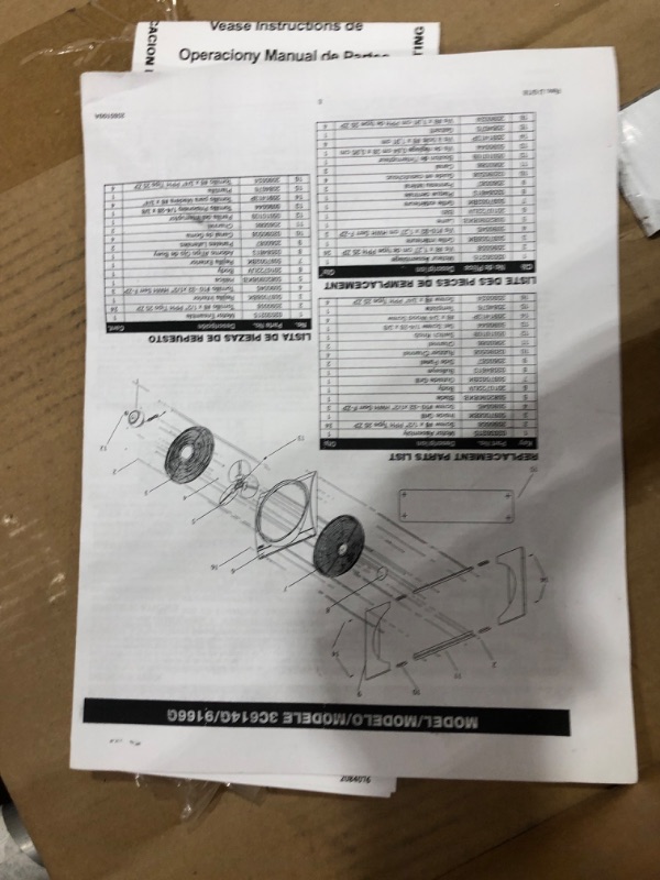 Photo 3 of Air King Whole House Fan: 20 in, Single Phase Motor 9166 - 1 Each
