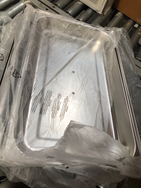 Photo 9 of 5 count steam tray pan with lid