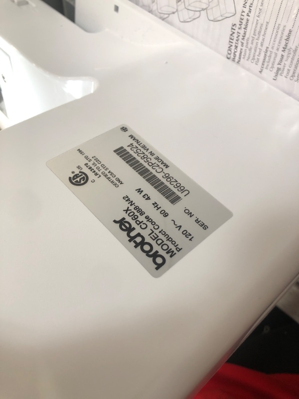 Photo 1 of 60-Stitch Computerized Sewing Machine with Accessory Bag