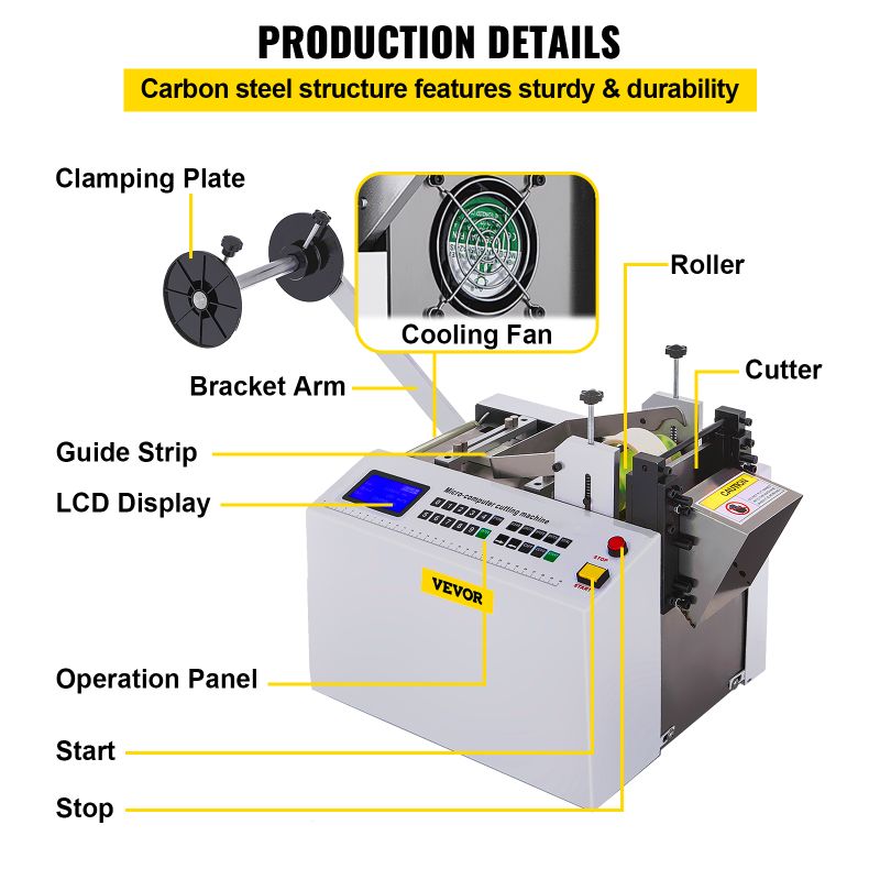 Photo 1 of  (DENTED) vevor micro computer cutting machine