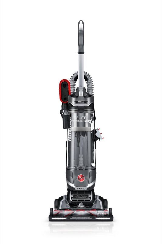 Photo 1 of (NON FUNCTIONING MOTOR; MISSING ATTACHMENTS; DUSTY) Elite Swivel XL Pet Upright Vacuum
