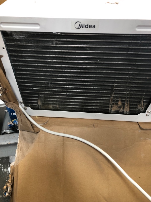 Photo 2 of * TESTED * * BLOWS COLD* MIDEA EasyCool Window Air Conditioner - Cooling, Dehumidifier, Fan with remote control - 8,000 BTU, Rooms up to 350 Sq. Ft. (MAW08R1BWT Model)