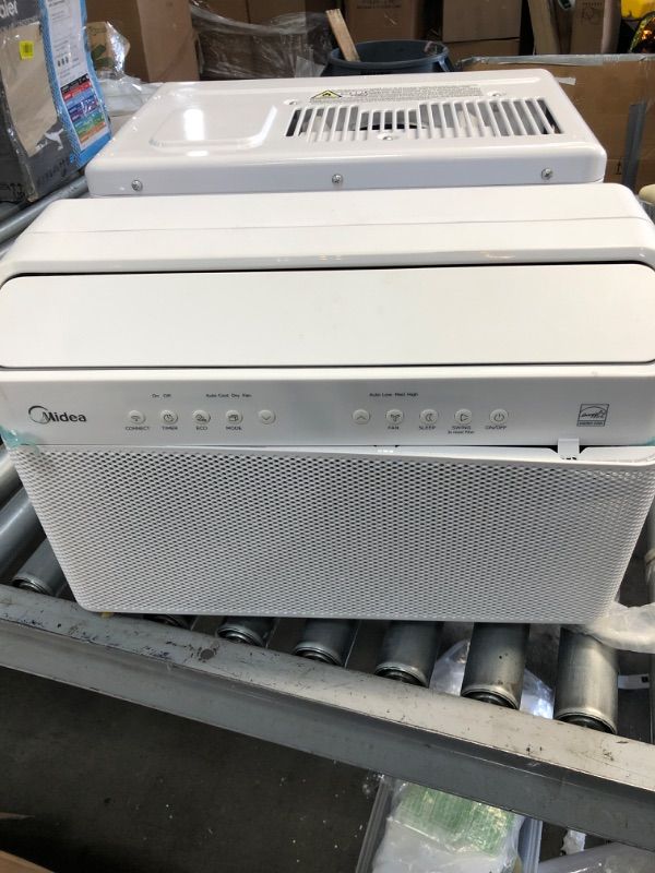 Photo 5 of * TESTED* 
Midea 8,000 BTU U-Shaped Inverter Window Air Conditioner WiFi, 9X Quieter, Over 35% Energy Savings ENERGY STAR MOST EFFICIENT