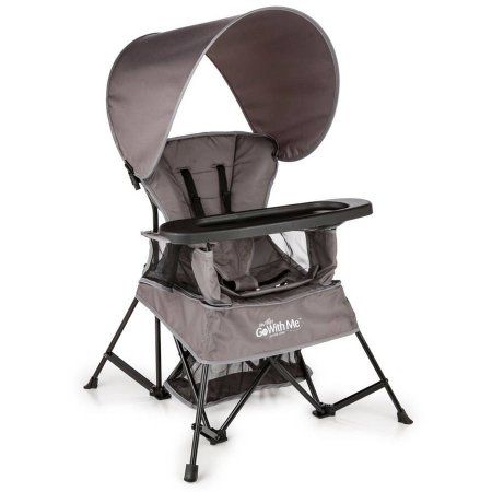 Photo 1 of Baby Delight Go With Me Venture Deluxe Portable High Chair - Grey