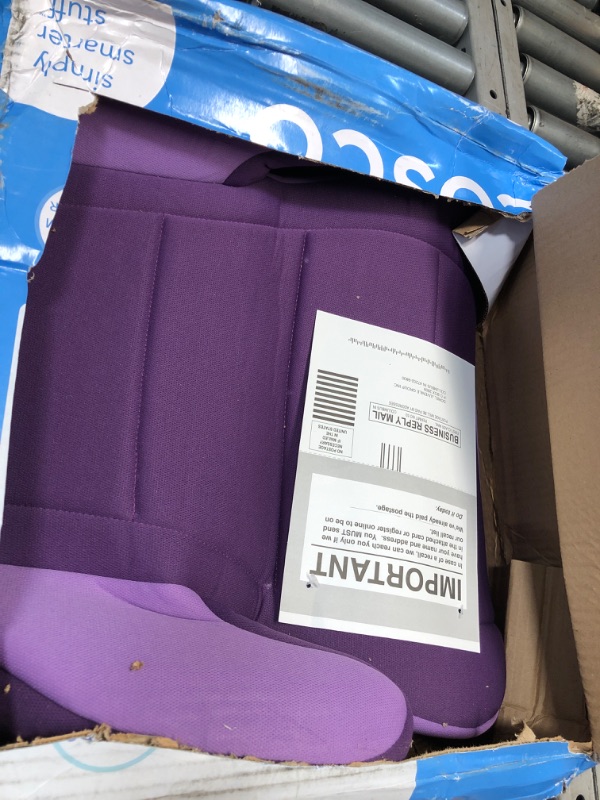 Photo 2 of Cosco Topside Child Safe Belt Positioned Backless Booster Car Seat, Purple Grape