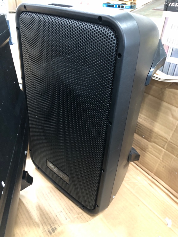 Photo 3 of Pyle PA Speaker DJ Mixer Bundle - 300 W Portable Wireless Bluetooth Sound System
