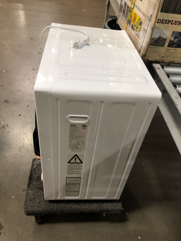 Photo 4 of 2.65 cu. ft. Capacity White Electric Dryer