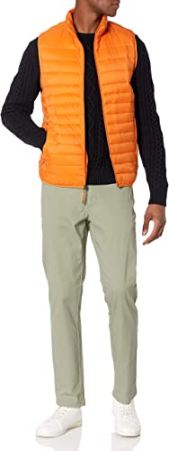 Photo 1 of Amazon Essentials Men's Packable Lightweight Water-Resistant Puffer Vest- size small 
