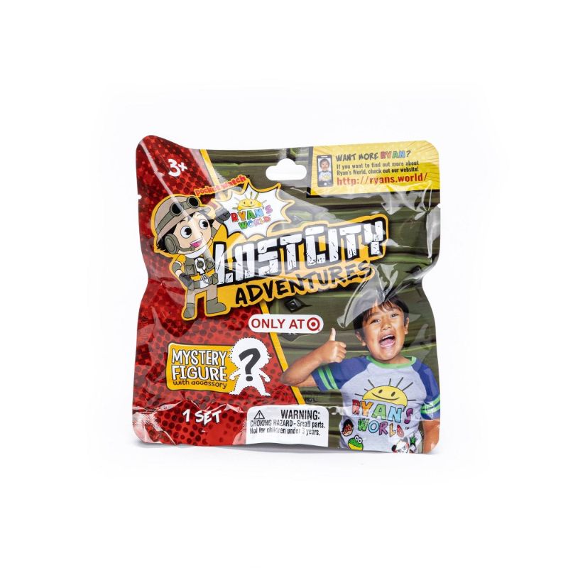 Photo 1 of 17CT Ryan S World Lost City Adventures Mystery Pack (1 RANDOM Figure with Accessory)
