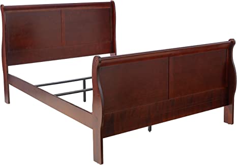 Photo 1 of ACME FURNITURE Louis Philippe III Queen Bed, Cherry Finish
