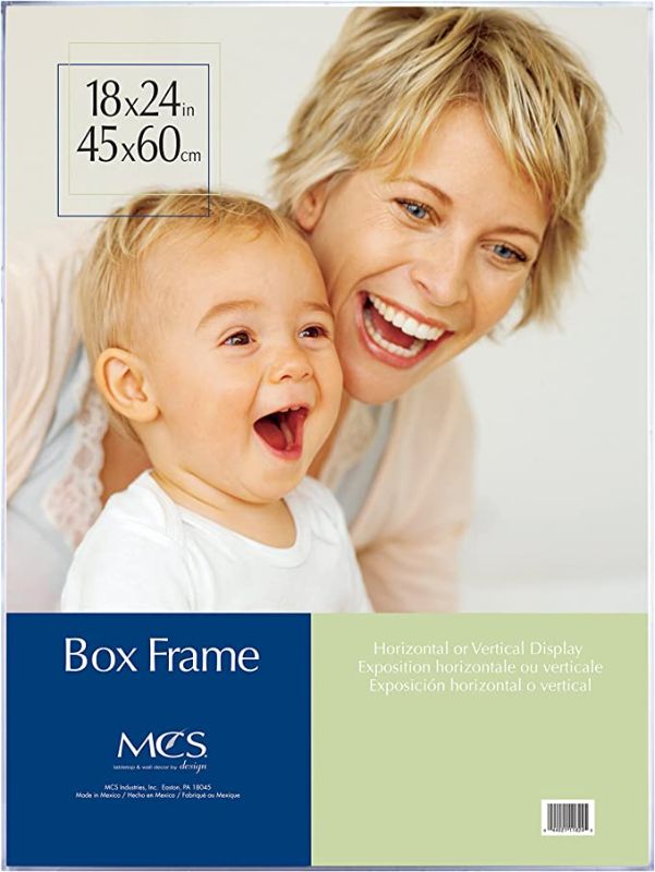 Photo 1 of MCS 18x24 Inch Clear Box Frame (11824)
