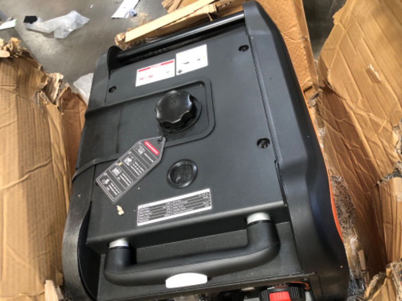 Photo 3 of ***PARTS ONLY*** GENMAX Portable Inverter Generator?5500W ultra-quiet gas engine, EPA Compliant, Eco-Mode Feature, Ultra Lightweight for Backup Home Use & Camping (GM5500i)
