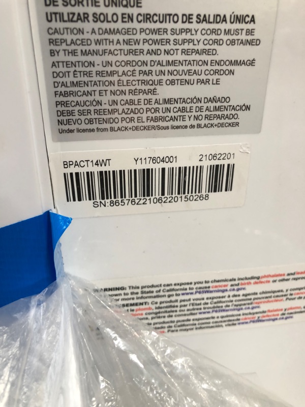 Photo 2 of Black + Decker 12000 & 14000 BTU Portable Air Conditioner for 700 Square Feet Sq. Ft. with Heater and Remote Included
