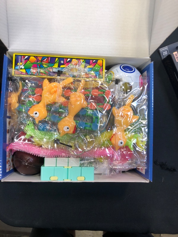 Photo 1 of box of fidget toys 