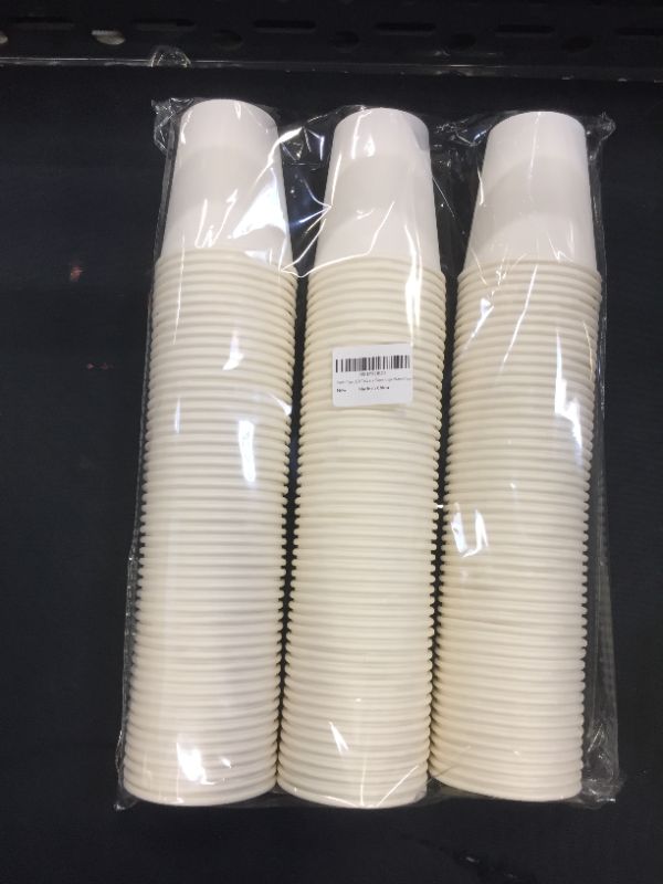 Photo 2 of 
Paper Cups, 150 Pack 8 Oz Paper Cups, White Paper Coffee Cups 8 Oz Disposable White Hot Coffee Paper Cups Paper, 8 Oz Disposable Water Paper Cups Paper