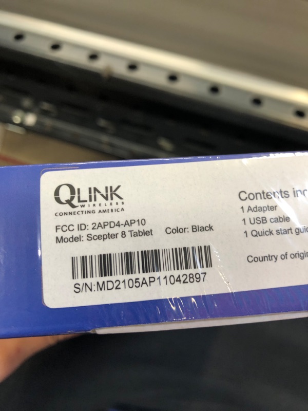 Photo 4 of Q Link Wireless Scepter 8 [ FACTORY SEALED] 
