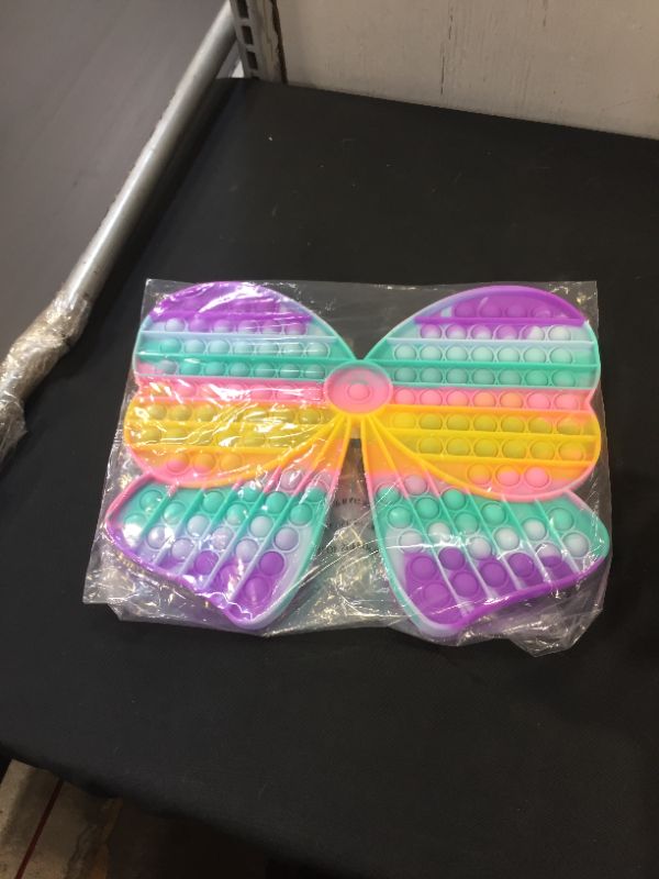 Photo 1 of Genovega Pop Sensory its Bubble, Giant Jumbo it Big Huge Extra Large Mega Oversized Anxiety Stress Relief Rainbow Butterfly