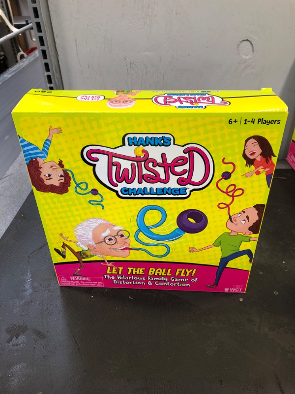 Photo 2 of Hank's Twisted Challenge Family Fun Game – Bend and Twist, Get The Ball Through The Maze to Win!  ---factory sealed----