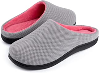 Photo 1 of RockDove Women's Birdseye Knit Memory Foam Slipper M