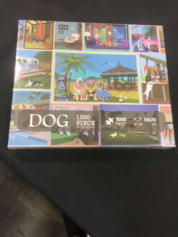 Photo 1 of DIDIDIO DOG PUZZLES FOR ADULTS 1000 PIECES MODERN ART PUZZLE DOG JIG SAW PUZZLE AS GIFTS FOR DOG LOVERS ANIVMA PUZZLES INCLUDING HUSKY GOLDEN RETRIEVER PUPPY