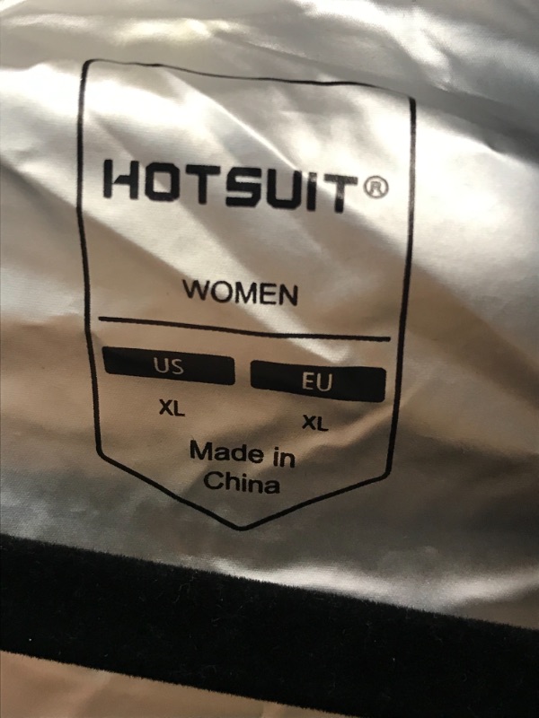 Photo 6 of Hotsuit Sport Sauna Sweatsuit Collection Hooded Jacket Blue & Black Women's womens size medium 