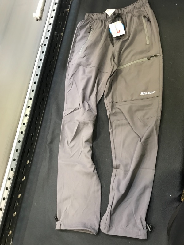 Photo 1 of baleaf womens grey jogger pants xs
