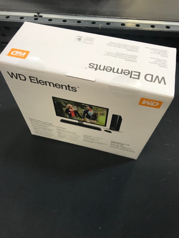 Photo 1 of WD Elements Desktop WDBWLG0080HBK - Hard Drive - 8 TB - External (desktop) - USB 3.0 Compatible with PC, Mac, PS4 & Xbox [ factory sealed brand new ] 