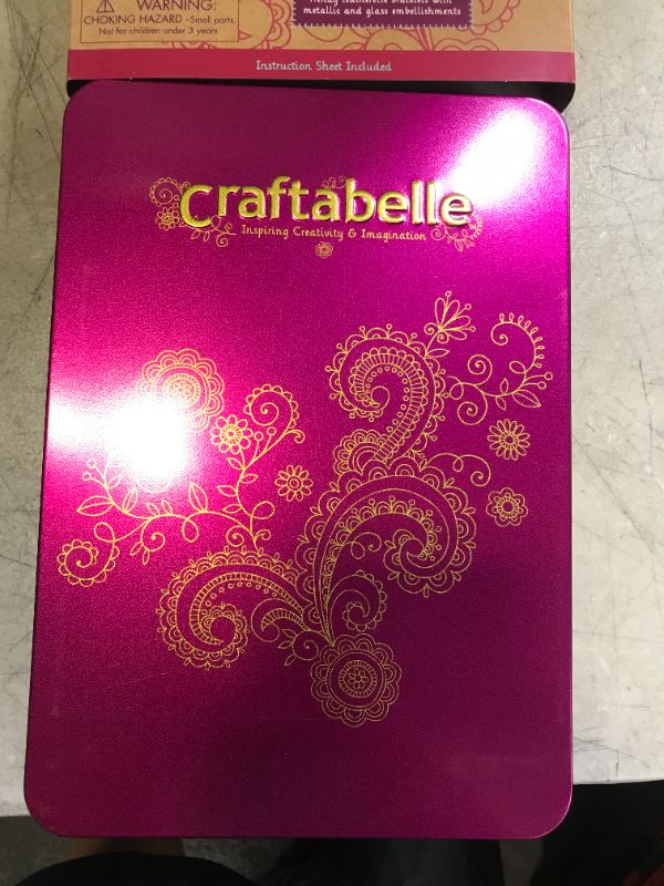 Photo 1 of Craftabelle – Boho Baubles Creation Kit – Bracelet Making Kit – 101pc Jewelry Set with Beads – DIY Jewelry Kits for Kids Aged 8 Years +
