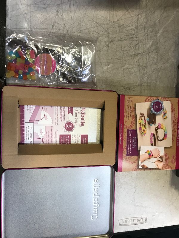 Photo 1 of Craftabelle – Boho Baubles Creation Kit – Bracelet Making Kit – 101pc Jewelry Set with Beads – DIY Jewelry Kits for Kids Aged 8 Years +
