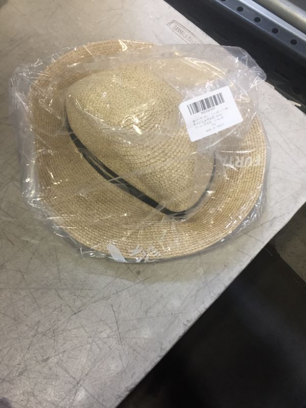 Photo 2 of FURTALK Womens Wide Brim Sun Hat with Wind Lanyard UPF Summer Straw Sun Hats for Women