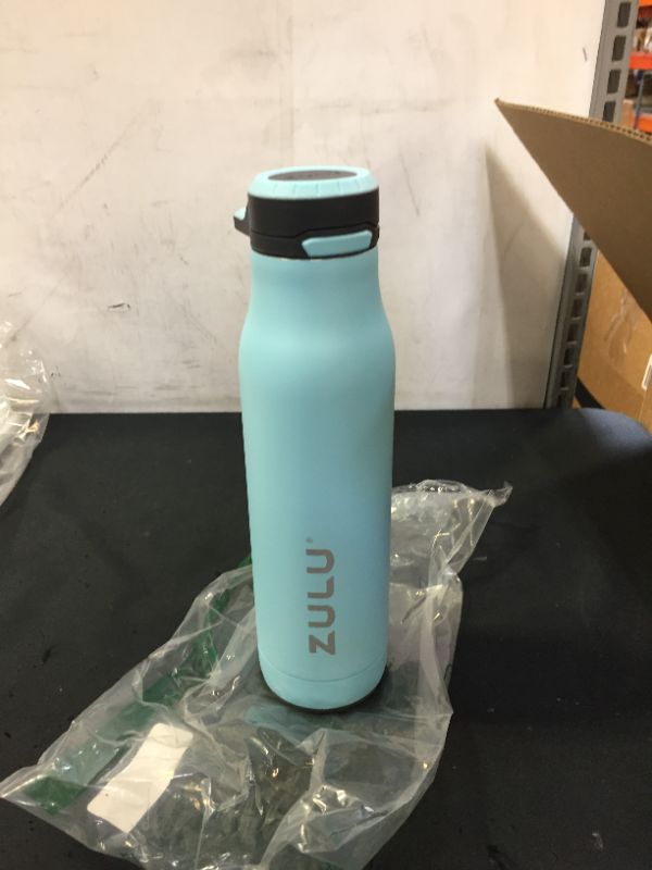 Photo 2 of  ZULU 24 oz Vacuum Insulated Stainless Steel Water Bottle with Removable Base